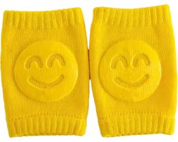 *** Kniebeschermers - Baby kniebeschermers - Kniekussentjes - Geel - 1 paar - Babykniebeschermers - Kruipen - Leren kruipen - Baby veiligheid - Kniesokken - van Heble® ***