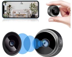 Beveiligingscamera - Babyfoon - Binnen - 1080P HD - Mini WiFi-Camera - Compact - NL handleiding