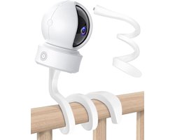 Babyfoon Houder - Camera Beugel - Kinderkamer Bewaken - Zonder Boren - 43 cm - Grijs